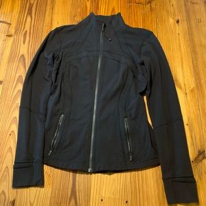 black lululemon define jacket size 10